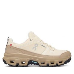 Trekkingi On. Brązowe buty trekkingowe On, bez wzorów, bez zapięcia. Za 854.99 zł.
