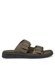 Geox Klapki U Xand 2S U46BGA 00032 C3009 Khaki. Brązowe klapki Geox, z nubiku. Za 309.99 zł.