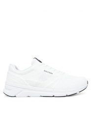 Tommy Hilfiger Sneakersy Modern Comfort Run Knit FM0FM05524 Biały. Białe buty do biegania Tommy Hilfiger, bez wzorów, z materiału, bez zapięcia. Za 469.99 zł.