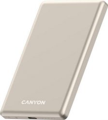 Canyon OnPower 505 slim Magsafe 5000 mAh PD20W beżowy. Brązowe powerbanki . Za 79.90 zł.