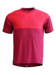 Zimtstern Koszulka kolarska "Bulletz" w kolorze czerwonym rozmiar: S. Czerwone t-shirty sportowe Zimtstern, bez wzorów, z materiału, bez ramiączek, rowerowe. Za 101.23 zł.