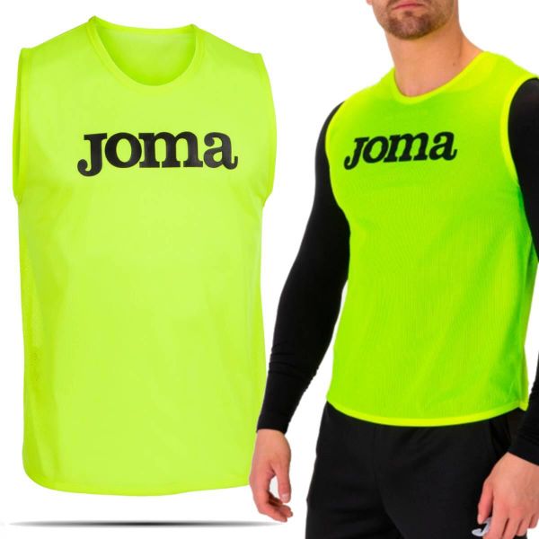 Znacznik treningowy unisex Joma TRAINING BIB kamizelka piłkarska. Zielone kamizelki sportowe Joma, l, bez wzorów, z materiału, bez kaptura, na fitness i siłownię. Za 19.99 zł.