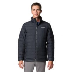 Kurtka puchowa męska Columbia Powder Lite II. Szare kurtki Columbia, m, bez wzorów, z puchu, bez kaptura. Za 399.99 zł.