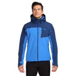 Męska kurtka softshell Kilpi RAVIO-M. Niebieskie kurtki softshell Kilpi, m, bez wzorów, z softshellu, bez kaptura. Za 318.77 zł.