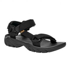 Buty do chodzenia męskie Teva Terra Fi 5 Universal. Czarne buty turystyczne Teva, na lato, bez wzorów, z gumy, bez zapięcia, trekkingowe. Za 597.00 zł.