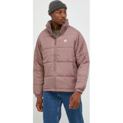 Adidas Originals kurtka męska kolor różowy przejściowa. Czerwone kurtki adidas Originals, l, bez wzorów, z materiału, z kapturem. Za 449.99 zł.