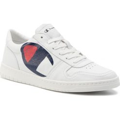 Sneakersy CHAMPION - 919 Roch Low S20894-S19-WW001 Wht. Białe buty sportowe casual Champion, bez wzorów, z materiału, bez zapięcia. W wyprzedaży za 209.00 zł.