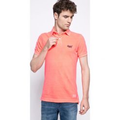 Superdry - Polo. Koszulki polo marki Superdry, z bawełny, polo. W wyprzedaży za 129.90 zł.
