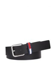 Tommy Jeans Pasek Męski Tjm Ryan 3.5 AM0AM12337 Czarny. Czarne paski Tommy Jeans, bez wzorów, z jeansu. Za 149.99 zł.