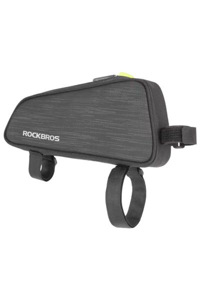 Torba rowerowa Urbancase. Czarne torby na ramię ROCKBROS, bez wzorów, z tkaniny, na ramię, bez dodatków. Za 54.99 zł.