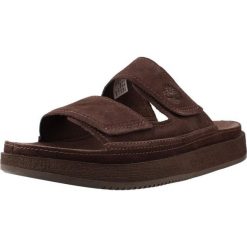 Sandały TIMBERLAND CASCO COVE Brązowy. Brązowe sandały Timberland, ze skóry, bez zapięcia. Za 351.99 zł.