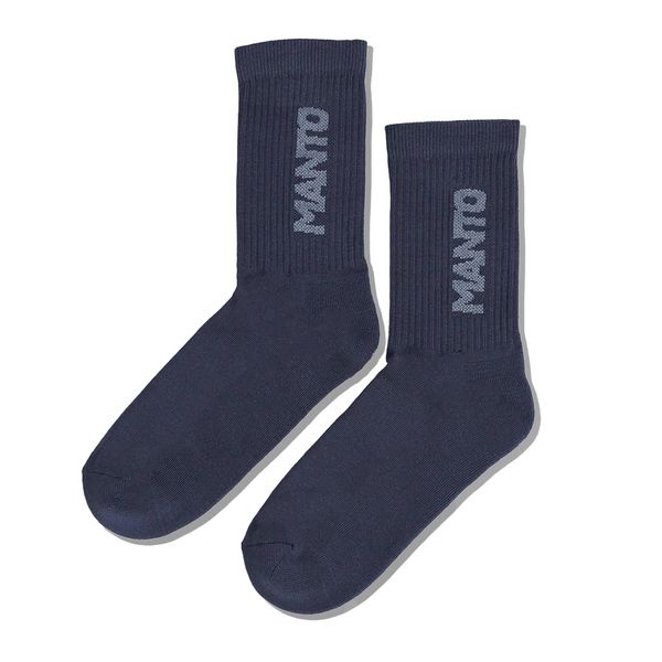 Skarpetki MANTO Logotype 23. Szare skarpety Manto, bez wzorów. Za 38.99 zł.