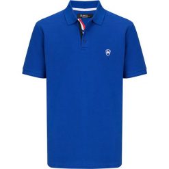Koszulka polo w kolorze ciemnoniebieskim. Bezrękawniki marki RNT23. W wyprzedaży za 79.95 zł.