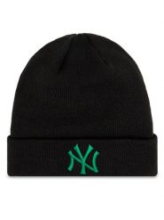 New Era Czapka Le Nyy 60364358 Czarny. Czarne czapki zimowe New Era, bez wzorów, z materiału. Za 149.99 zł.