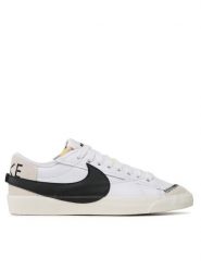 Nike Sneakersy Blazer Low '77 Jumbo DN2158 101 Biały. Białe buty sportowe casual Nike, bez wzorów, ze skóry, bez zapięcia. Za 469.99 zł.