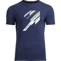 T-shirt męski TSM613 - ciemny granatowy melanż - Outhorn. T-shirty marki Outhorn. W wyprzedaży za 29.99 zł.