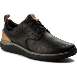 Półbuty CLARKS - Garratt Lace 261322997 Black Leather. Eleganckie półbuty marki Clarks. W wyprzedaży za 329.00 zł.