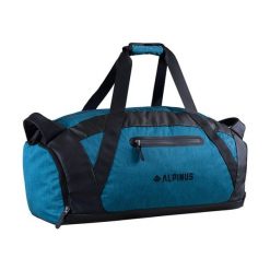 Torba Alpinus Cusco 45 l. Niebieskie torby na ramię Alpinus, bez wzorów, z materiału, przez ramię, duże, bez dodatków. Za 199.99 zł.