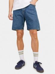 Jack&Jones Szorty jeansowe Jjitony 12249067 Niebieski Loose Fit. Niebieskie szorty Jack&Jones, l, bez wzorów, z bawełny. Za 129.99 zł.