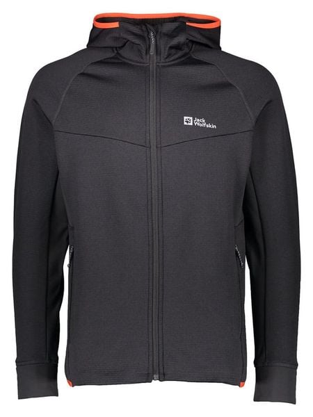 Jack Wolfskin Kurtka polarowa "Hydro Grid" w kolorze czarnym rozmiar: XXXL. Czarne kurtki Jack Wolfskin, bez wzorów, z polaru, bez kaptura. Za 301.64 zł.