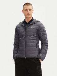 EA7 Emporio Armani Kurtka puchowa 8NPB24 PNGPZ U8115 Szary Regular Fit. Szare kurtki EA7 Emporio Armani, m, bez wzorów, z puchu, bez kaptura. Za 599.99 zł.