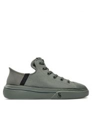 Skechers Sneakersy Snoop One-Boss Life Canvas 251026/OLV Khaki. Brązowe buty sportowe casual Skechers, bez wzorów, z materiału, bez zapięcia. Za 259.99 zł.
