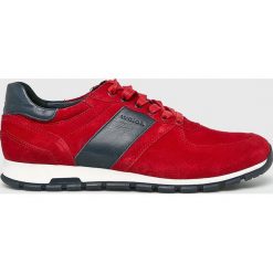 Wojas - Buty. Czerwone buty sportowe casual marki Wojas, z gumy. Za 349.90 zł.