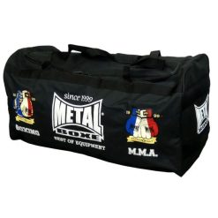 Torba sportowa Metal Boxe Club. Czarne torby na ramię METAL BOXE, bez wzorów, z materiału, na ramię, duże, bez dodatków. Za 310.50 zł.