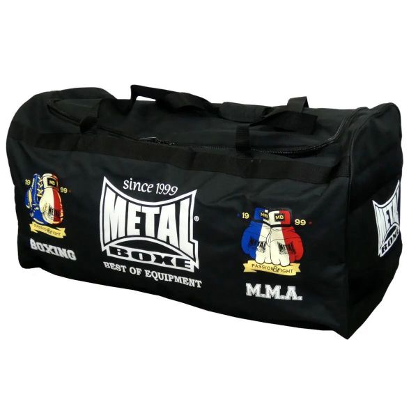 Torba sportowa Metal Boxe Club. Czarne torby na ramię METAL BOXE, bez wzorów, z materiału, na ramię, duże, bez dodatków. Za 279.00 zł.