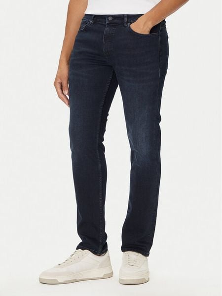 BOSS Jeansy Delaware Bo 50549503 Granatowy Slim Fit. Niebieskie jeansy Boss, m. Za 549.43 zł.