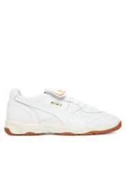 Puma Sneakersy King Indoor 401683 02 M Biały. Białe buty sportowe casual Puma, bez wzorów, ze skóry, bez zapięcia. Za 519.99 zł.