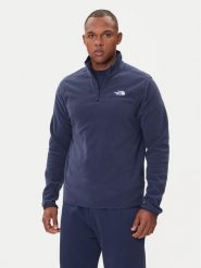 The North Face Polar Glacier NF0A8D0Q Granatowy Regular Fit. Niebieskie bluzy z polaru The North Face, m, bez wzorów, z polaru, bez kaptura. Za 239.99 zł.