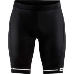 Craft Spodenki Rowerowe Męskie Rise, Czarno-Biały L. Krótkie spodenki sportowe marki Craft. W wyprzedaży za 179.00 zł.