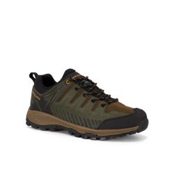 Buty trekkingowe męskie TREZETA Thunder Leather z membraną WP. Zielone buty turystyczne TREZETA, bez wzorów, z gumy, bez zapięcia, do biegania. Za 499.90 zł.