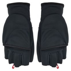 Rękawiczki Męskie Salewa. Czarne rękawiczki Salewa, na zimę, bez wzorów. Za 339.99 zł.