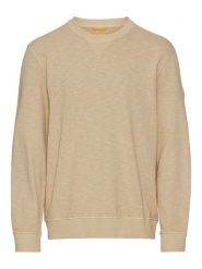 Camel Active Sweter w kolorze beżowym rozmiar: 5XL. Brązowe swetry nierozpinane Camel Active, xl, bez wzorów, z bawełny, bez kołnierzyka, bez ramiączek. Za 130.99 zł.