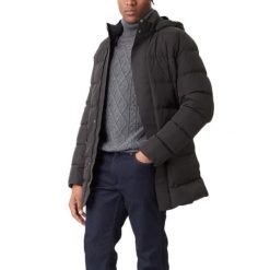 Kurtka GEOX T3270 M PIEVE Czarny. Czarne kurtki Geox, m, bez wzorów, z syntetyku, bez kaptura. Za 654.99 zł.