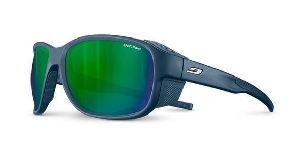 Okulary w góry Julbo Montebianco 2 - SP3CF - blue dark/blue. Niebieskie okulary przeciwsłoneczne JULBO. Za 299.99 zł.