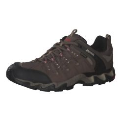 Buty trekkingowe Meindl Respond GTX. Brązowe buty turystyczne MEINDL, bez wzorów, z gore-texu, bez zapięcia, trekkingowe, gore-tex. Za 837.50 zł.