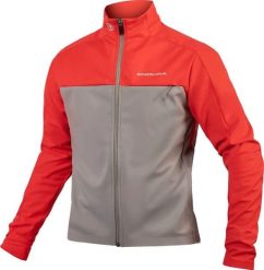 Kurtka z dresu Endura Windchill II. Czerwone kurtki ENDURA, na zimę, xl, bez wzorów, z dresówki, bez kaptura. Za 702.00 zł.