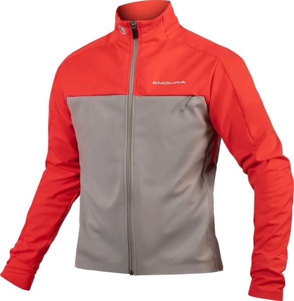 Kurtka z dresu Endura Windchill II. Czerwone kurtki ENDURA, na zimę, xl, bez wzorów, z dresówki, bez kaptura. Za 702.00 zł.