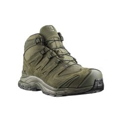 Buty trekkingowe unisex Salomon XA Forces MID EN. Zielone buty trekkingowe Salomon, bez wzorów, bez zapięcia. W wyprzedaży za 448.00 zł.