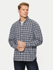 S.Oliver Koszula 2149814 Granatowy Regular Fit. Niebieskie koszule S.Oliver, m, bez wzorów, z bawełny, bez kołnierzyka, bez ramiączek. Za 129.99 zł.