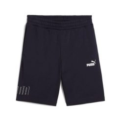 Spodenki męskie Puma SPORT GRAPHIC 9 TR 68462316. Niebieskie krótkie spodenki sportowe Puma, l, bez wzorów, z bawełny. Za 115.72 zł.