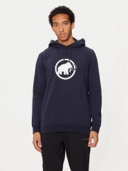 Mammut Bluza 1014-04391 Granatowy Regular Fit. Niebieskie bluzy Mammut, m, bez wzorów, z bawełny, bez kaptura. Za 329.99 zł.