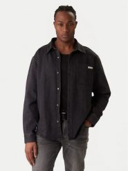 Calvin Klein Jeans Koszula jeansowa Classic LV04RD765G Czarny Relaxed Fit. Czarne koszule Calvin Klein Jeans, l, bez wzorów, z bawełny, bez kołnierzyka, bez ramiączek. Za 529.99 zł.