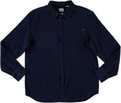 Męska Koszula Mustang Style Iowa Denim Blue 1016244 5000 700. Niebieskie koszule Mustang, m, bez wzorów, z denimu, bez kołnierzyka, bez ramiączek. Za 149.99 zł.