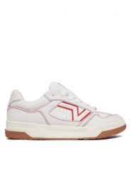 Vans Sneakersy Upland VN000D6FYF91 Écru. Białe buty sportowe casual Vans, bez wzorów, ze skóry, bez zapięcia. Za 469.99 zł.