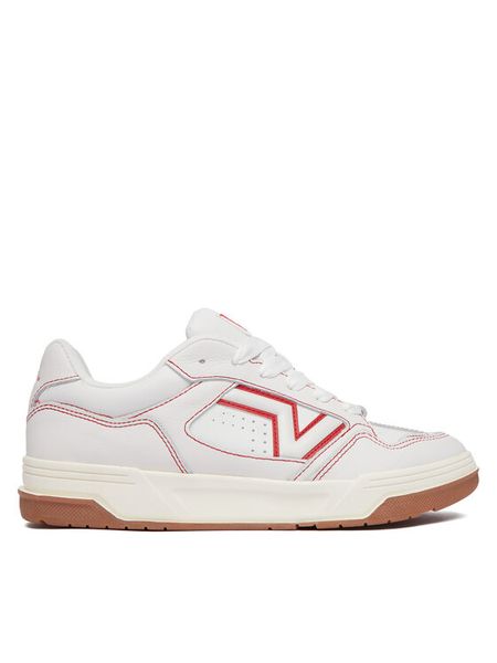 Vans Sneakersy Upland VN000D6FYF91 Écru. Białe buty sportowe casual Vans, bez wzorów, ze skóry, bez zapięcia. Za 469.99 zł.