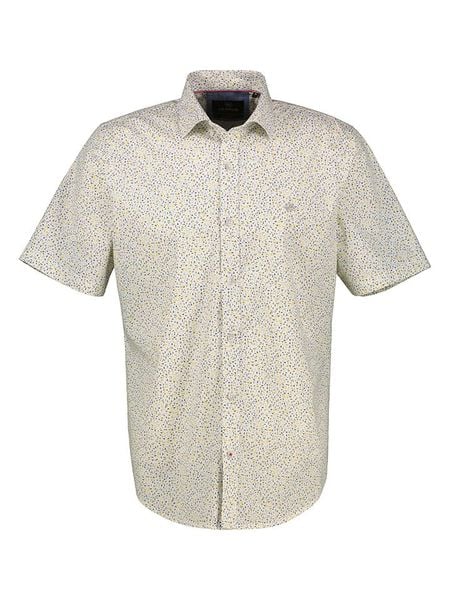 Lerros Koszula w kolorze białym rozmiar: L. Białe koszule Lerros, l, bez wzorów, bez kołnierzyka, bez ramiączek. Za 87.40 zł.